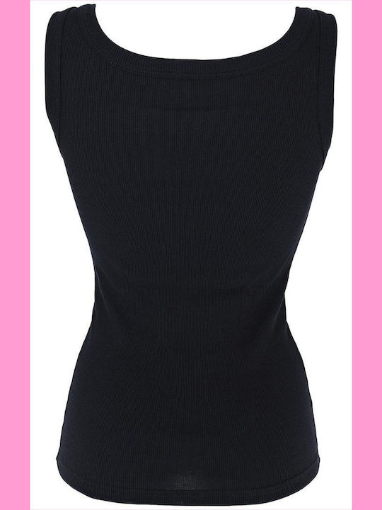 Women's Sleeveless T-Shirt Black