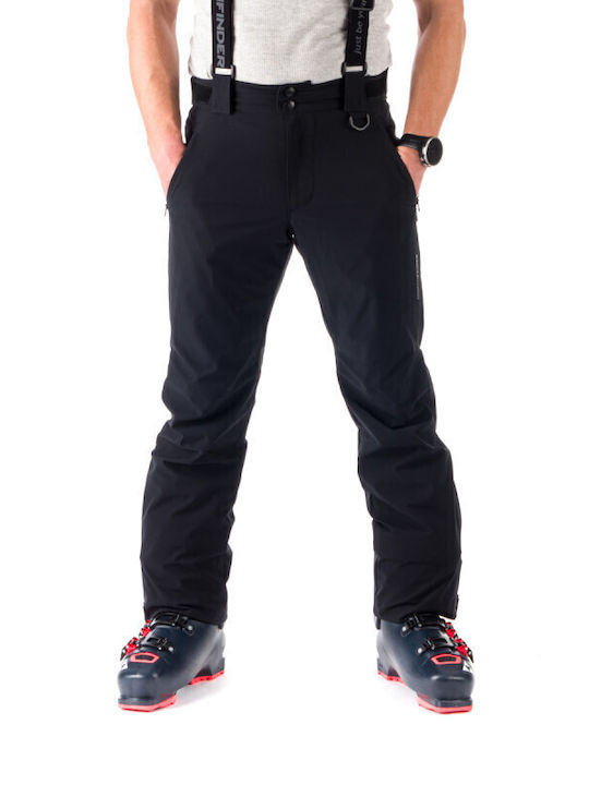 Northfinder NO-3822SNW-269 Men's Trousers for Ski & Snowboard Black