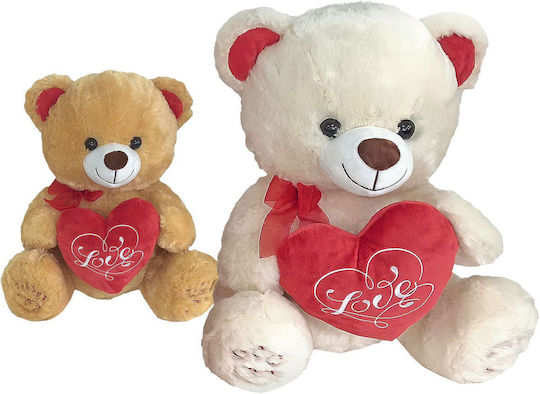 ToyMarkt Plush Teddy Bear with Valentine's Day Heart for Ages 3+ 35 cm Miscellaneous Designs
