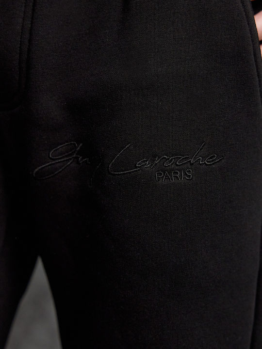 Herrenhose Reguläre Passform Schwarz