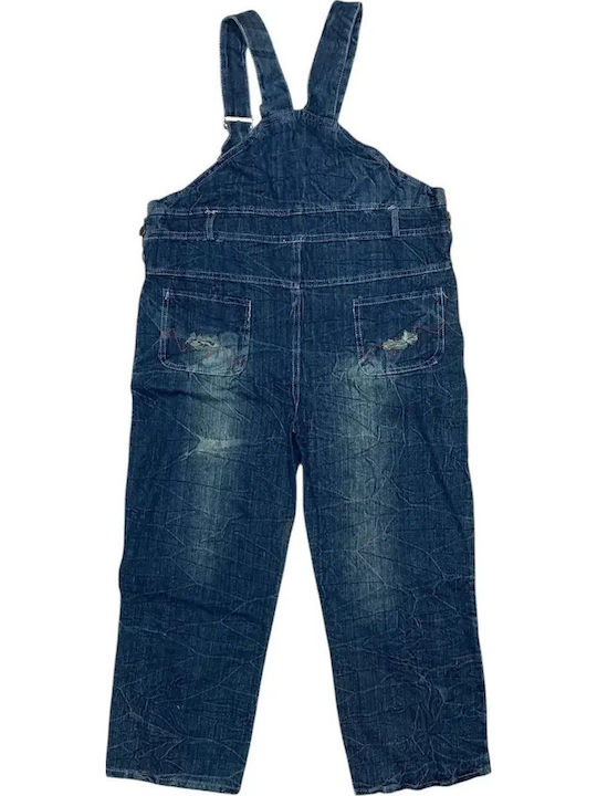 Chippo Kids' Jeans Dungarees Dark Blue