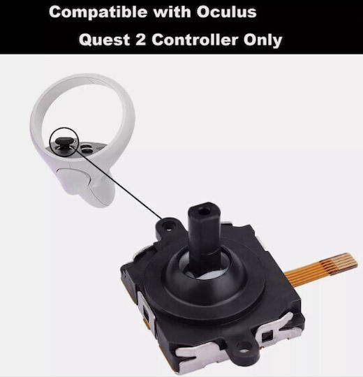 Înlocuire Joystick 3D Analogic Căști VR Oculus Quest 2 & 3 Meta Quest 2 & 3 Controller Cod 1-game031