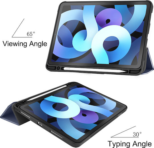 Sonique Flip Cover Ανθεκτική Μπλε (Apple iPad Air 4th/5th Gen 2020/2022 10.9)