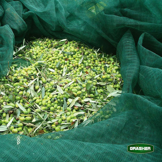 Grasher Olive Net 4x8m Density 90gr/m²