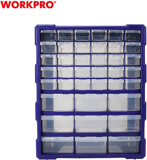 WorkPro Συρταριέρα Εργαλείων Πλαστική Π47.5xΒ38xΥ16εκ.