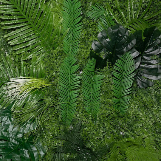 Supergreens Artificial Foliage Panel Fern Palm Hawaii 1x1m