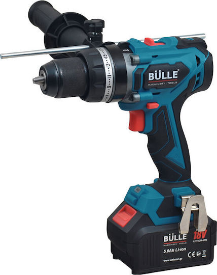 Bulle Κρουστικό Δραπανοκατσάβιδο Μπαταρίας Brushless 18V 2x5Ah