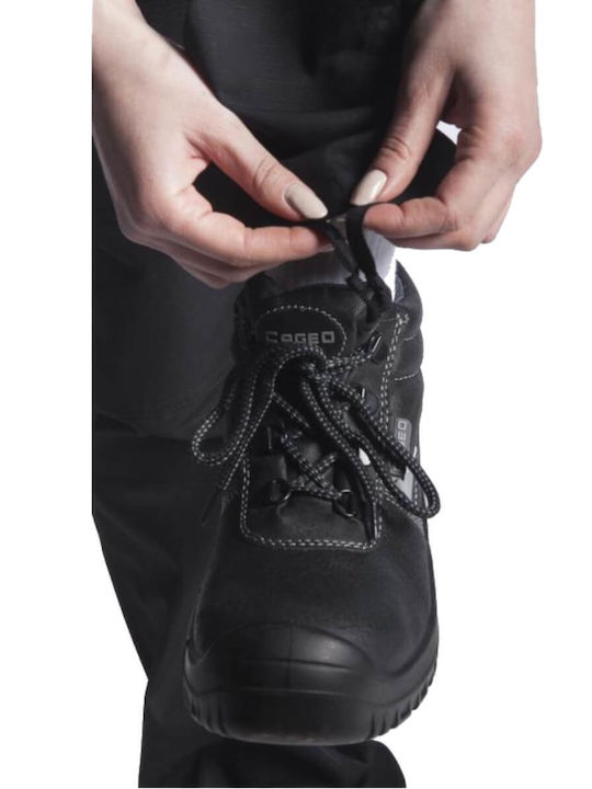 Fageo Cizme de Securitate Black S1