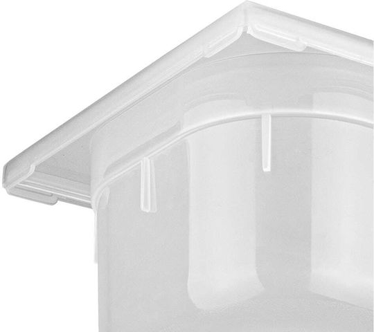 Food Container Pp Transparent Without Lid Gastronorm 1/2 265 x 325mm Height 100mm Italy-pp-1/2-10