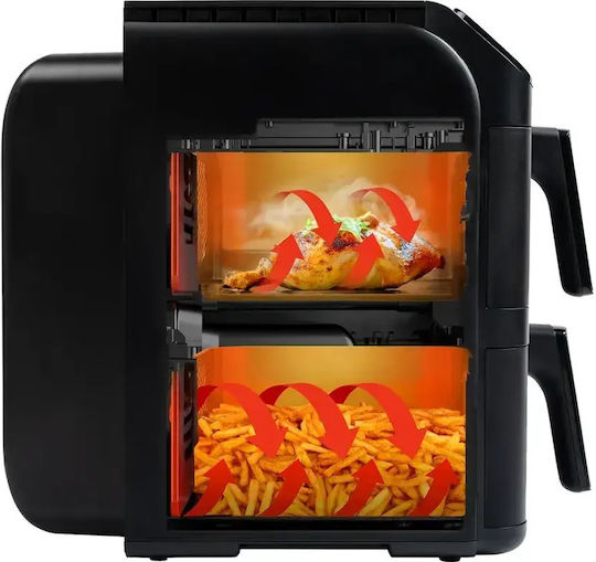Tesla Aircook Heißluftfritteuse 5.5Es