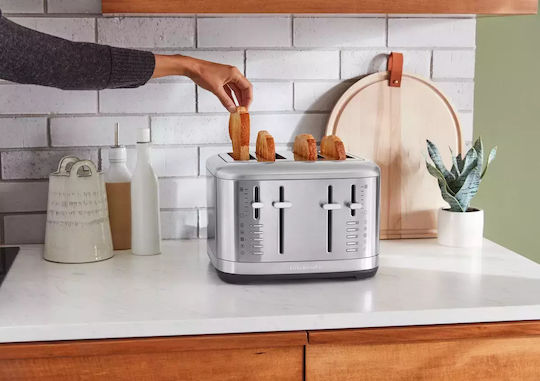 Kitchenaid Kitchenaid 4 Slot Toaster 1960W Inox