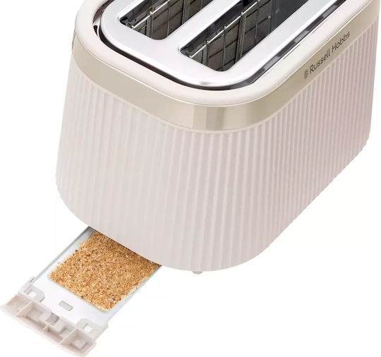 Russell Hobbs Brontë Toaster 2 Schlitze 980W Stein