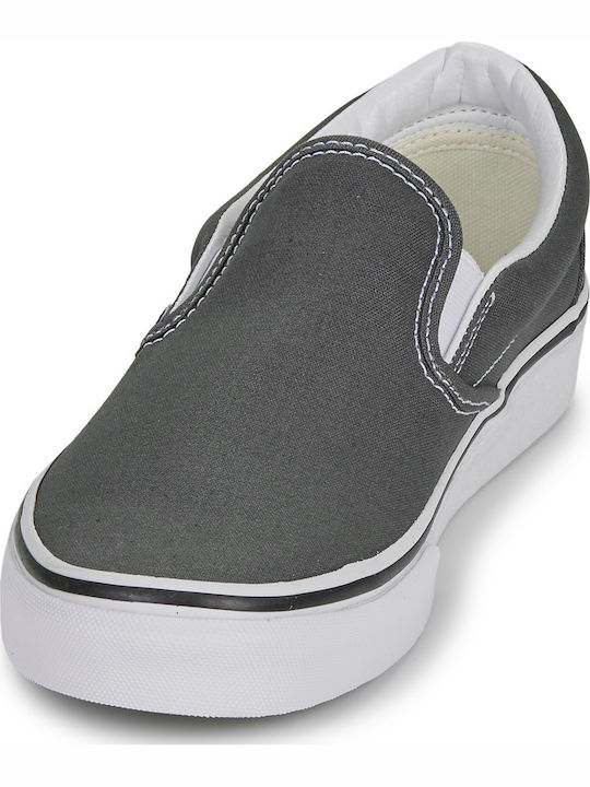 Ua Classic Γυναικεία Slip-On Γκρι