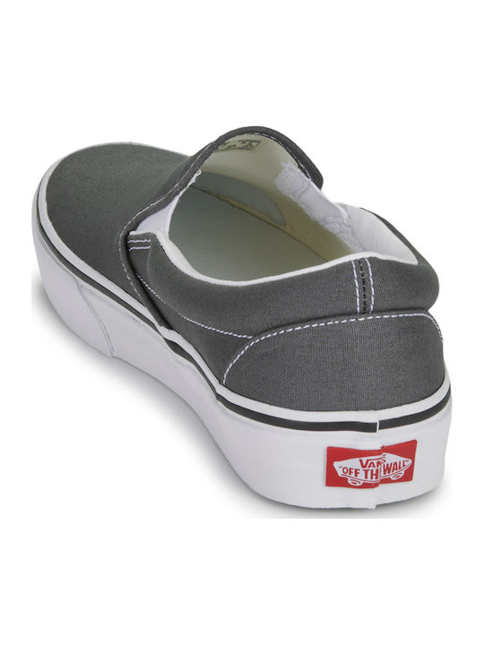 Ua Classic Γυναικεία Slip-On Γκρι