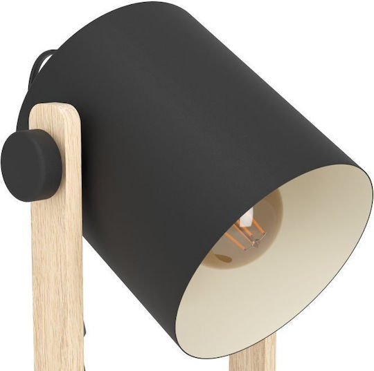 Eglo 43519 Eπιτραπέζια Λάμπα Hornwood 1xe27 28w 230v Fsc Πιστοποιημένο
