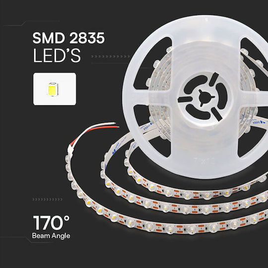 V-TAC LED Strip 24V Natural White Light 5m Type SMD2835