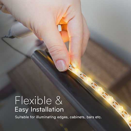 V-TAC LED Strip 24V Natural White Light 5m Type SMD2835