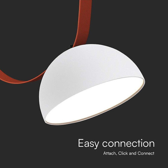 V-TAC V-TAC Ceiling Light White LED with Warm White Light Rail 20x20cm