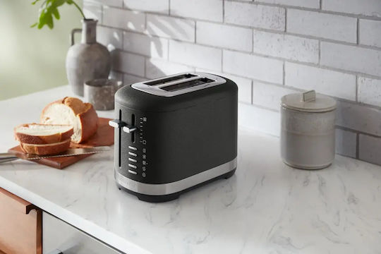 Kitchenaid Φρυγανιέρα 2 Θέσεων 980W Μαύρη