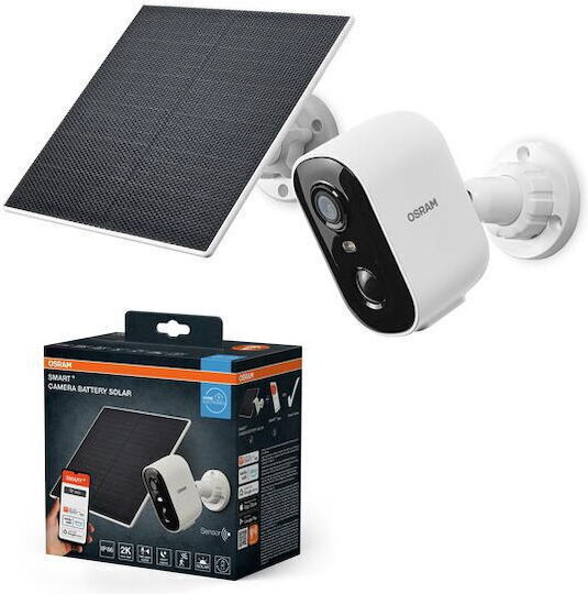 Osram O4058075850576 IP Cameră de Supraveghere Wi-Fi Full HD+ 4MP Rezistentă la apă Pe baterii