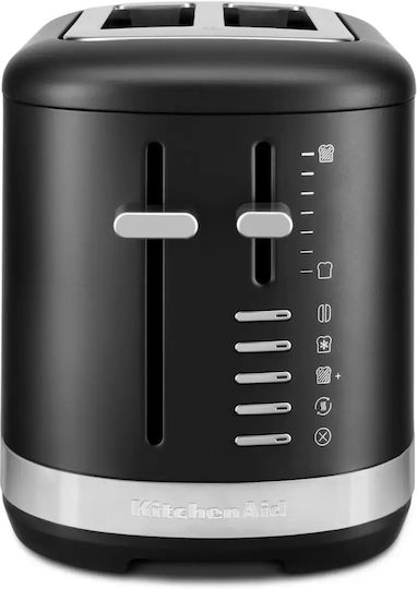 Kitchenaid Φρυγανιέρα 2 Θέσεων 980W Μαύρη