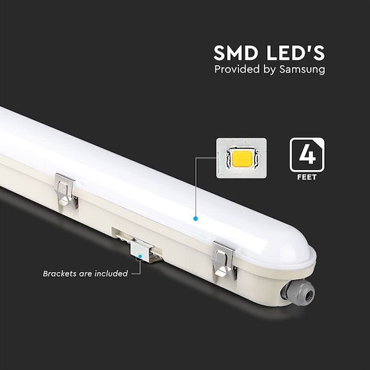 V-TAC Lumină Batten cu LED Integrat 36W 120buc