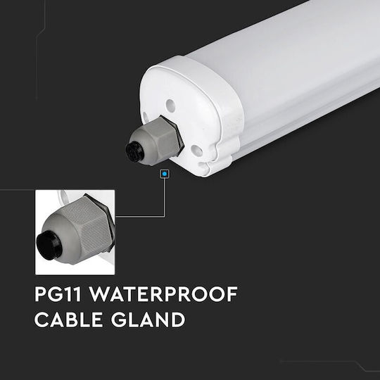 Led Waterproof IP65 Fluorescent Type Lighting Batten 150cm V-tac Cree Vhip Led 48w 6430lm 4000k – 2162876