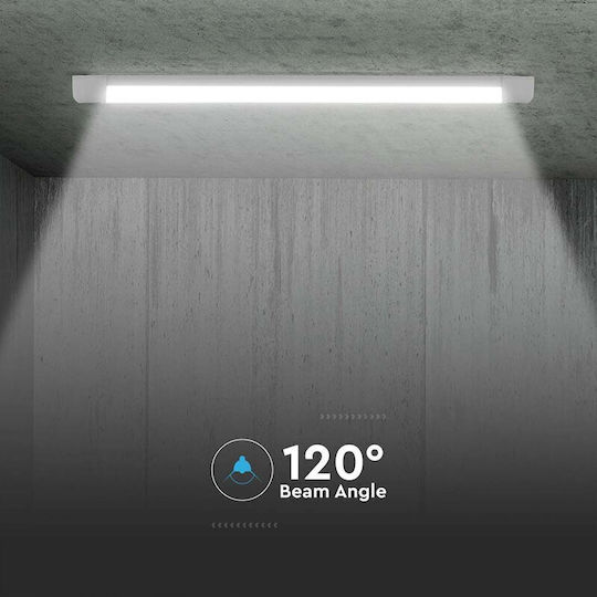 V-TAC LED Lumina liniară Lumină Plafon 40W Alb cald 120cm