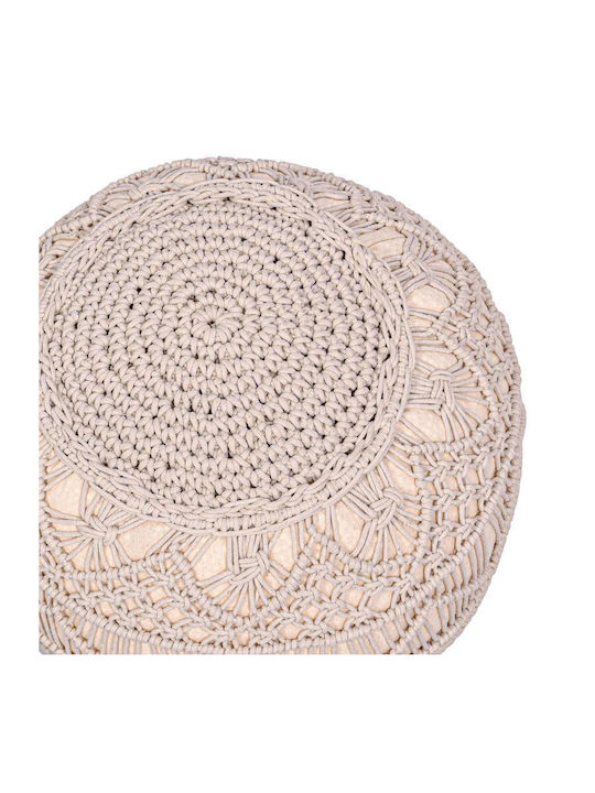Bean Bag Chair Multifunctional Waterproof Natural Colour 45x45x40cm