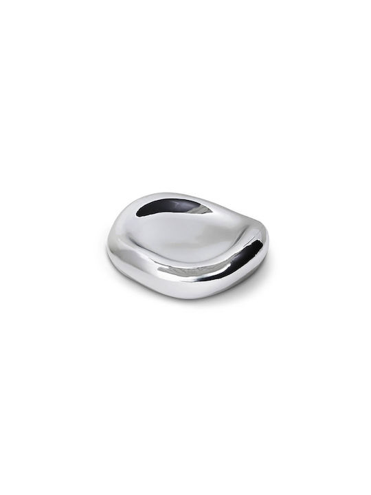 Μπολ Gleam Glass Chrome Ηkliving 27 X 26 X 10 Cm