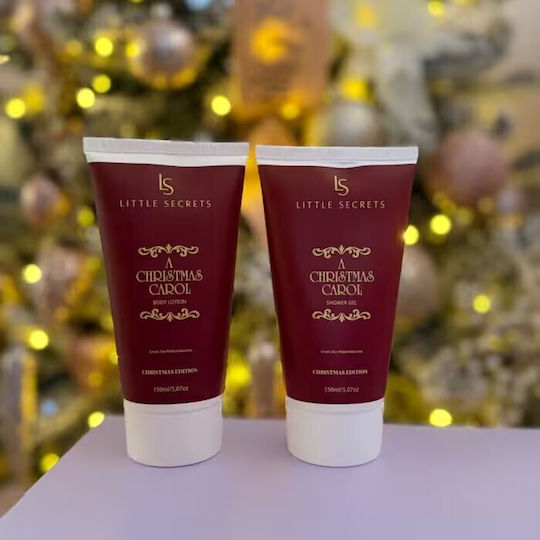 Little Secrets A Christmas Carol Skin Care Set for Moisturizing & Body Cleaning 2pcs