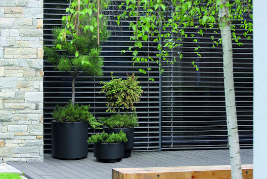 Prosperplast Heos Plant Pot Gray Prosperplast Heos Plant Pot Gray
