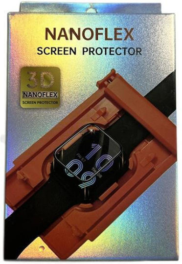 Προστατευτικό Οθόνης Σκληρυμένο Γυαλί 44mm Apple Watch Series 6 5 4 Se Αναβαθμισμένο Κιτ Εγκατάστασης Αυτόματης Ευθυγράμμισης Πορτοκαλί