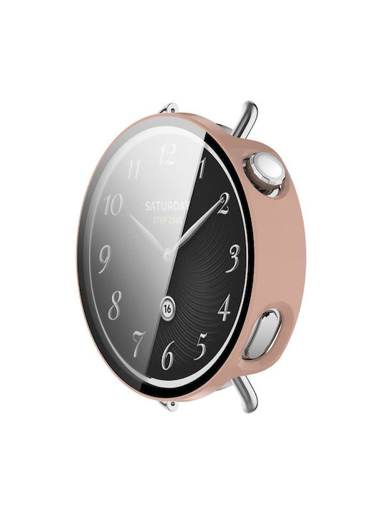 Προστατευτικό Κάλυμμα Ρολόι Xiaomi Watch S4 41mm Μεμβράνη Ροζ