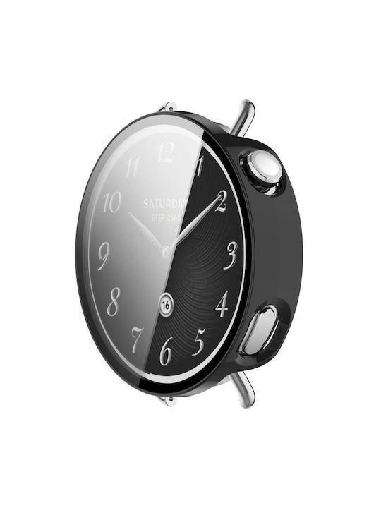 Προστατευτικό Κάλυμμα Ρολόι Xiaomi Watch S4 41mm Μεμβράνη Μαύρο