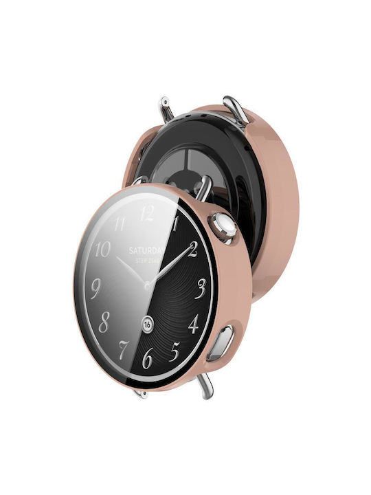 Schutzabdeckung Uhr Xiaomi Watch S4 41mm Schutzfolie Rosa