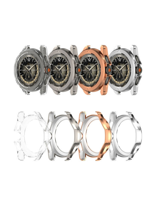 Protecție Husă Acoperire Metalizare Xiaomi Watch S4 Sport Argintie