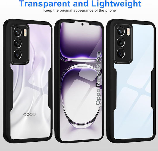 Techsuit Colorverse С пълно покритие (360°) Прозрачен (Oppo Reno12 Pro)