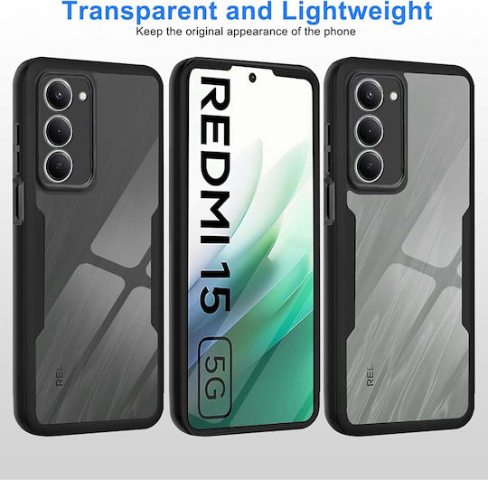 Techsuit ColorVerse 360 Vollschutz Transparent (Redmi 15)