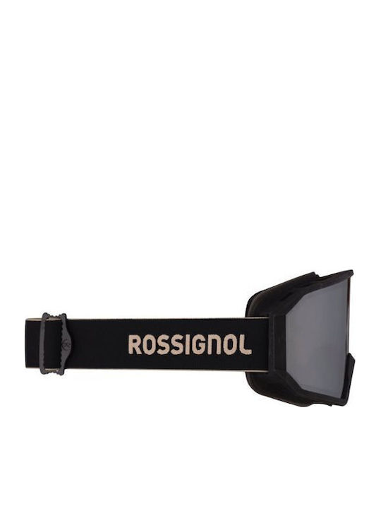 Rossignol Ski- & Snowboardbrille Erwachsene Schwarz mit Linse in Schwarz Farbe