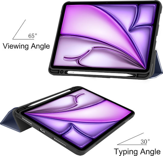 Smartcase Flip Cover Μπλε (iPad Pro 2024 13)