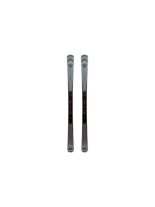 Rossignol Ski Γυναικεία Πέδιλα Σκι σε Γκρι Χρώμα με Δέστρες