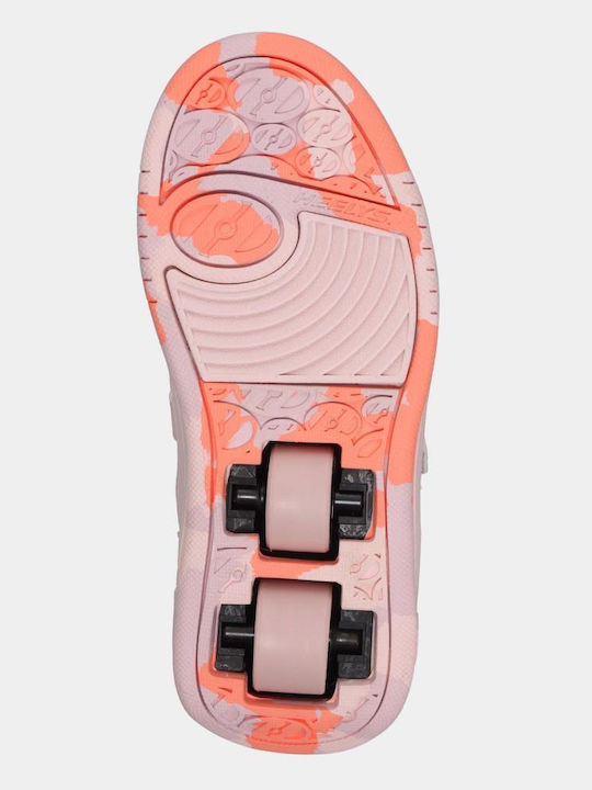 Kids Sneakers with Wheels Pink