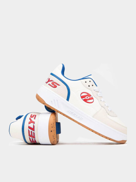 Kids Sneakers with Wheels White