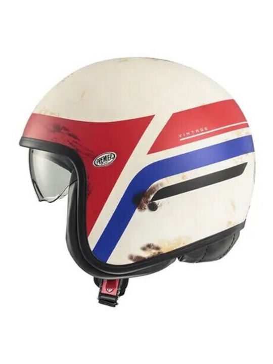 Premier Vintage K8 BM Motorcycle Helmet Jet ECE 22.06