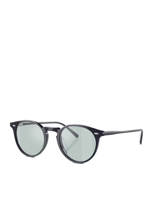 Oliver Peoples Ochelari de soare Albastru cu Cadru & Albastru Lentilă Oliver Peoples Ochelari de soare Albastru cu Cadru & Albastru Lentilă