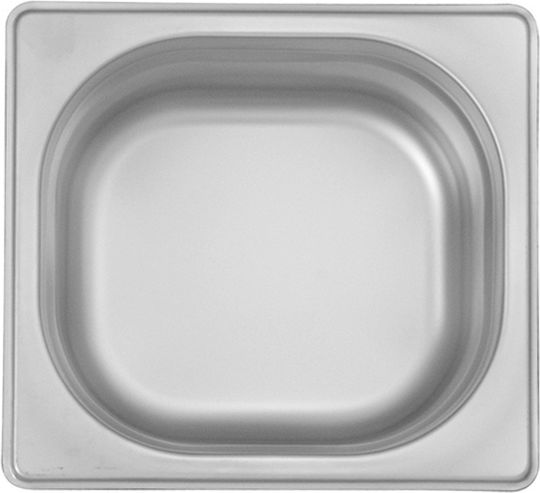 Tavă Gastronorm Ozti Gn 1/6 65x176x162mm 2lt Din Oțel Inoxidabil