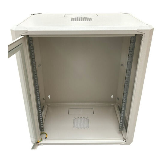Masterlan Επιτοίχια Καμπίνα Rack 19U RCFP-12U-4G-G