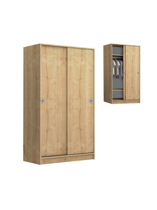 Double Door Wardrobe Sliding Misra 94x52x182cm