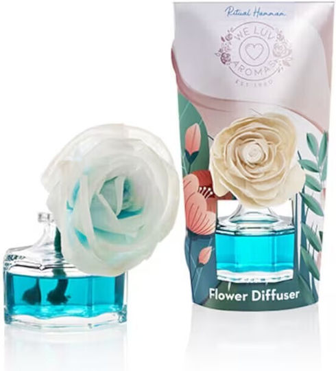 We Luv Aromas Diffuser Flower with Fragrance Hammam 807-0001 100ml
